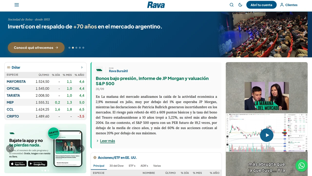 Rava Bursatil: análisis honesto para el inversor argentino